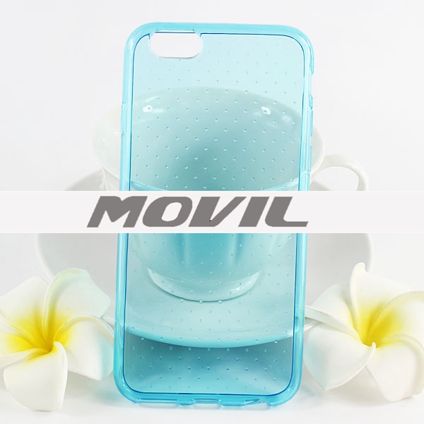 NP-1860 Transparente tpu funda para iPhone  6-11